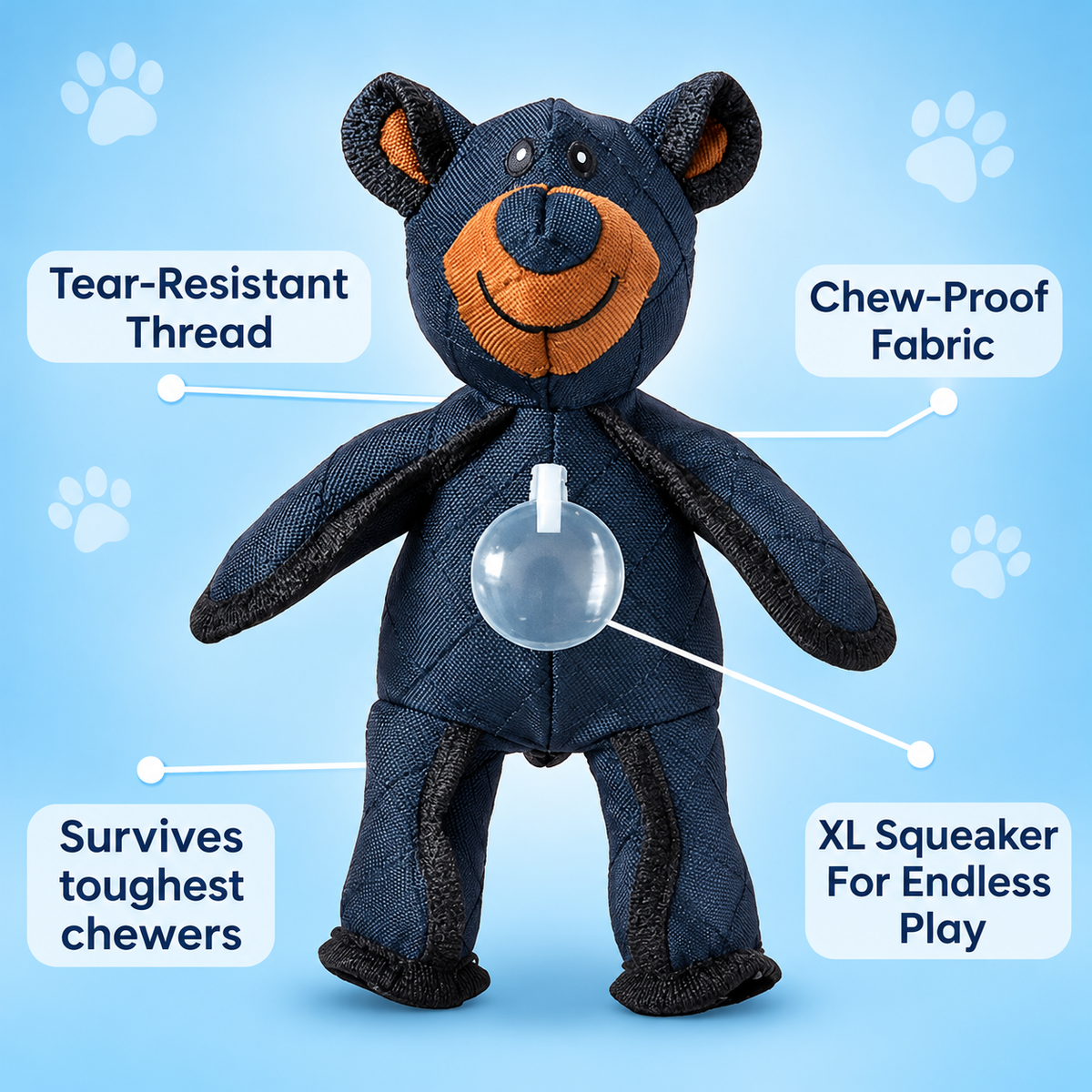 2026 New Bear Toys for Strong Chewers